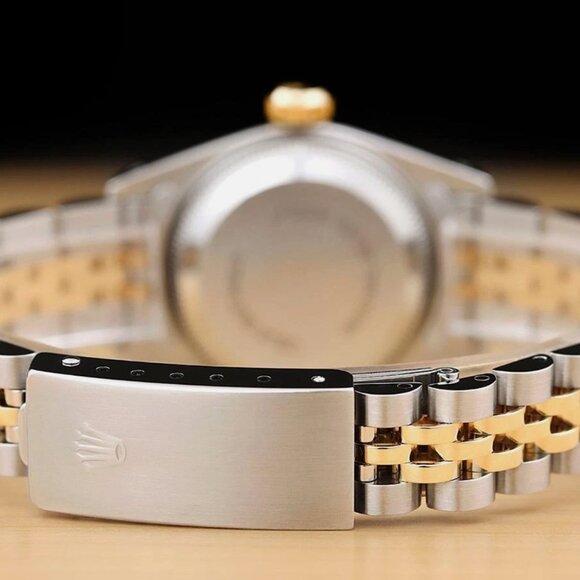 Sale! Rolex Ladies Diamond Pink Dial Datejust Watch With BOX - Picture 5 of 7